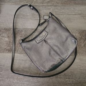 Coach silver crossbody